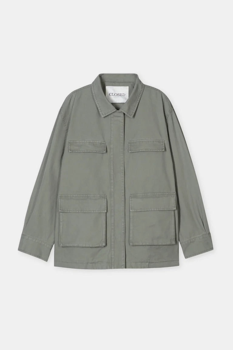Cargo-Jacke aus Baumwolle