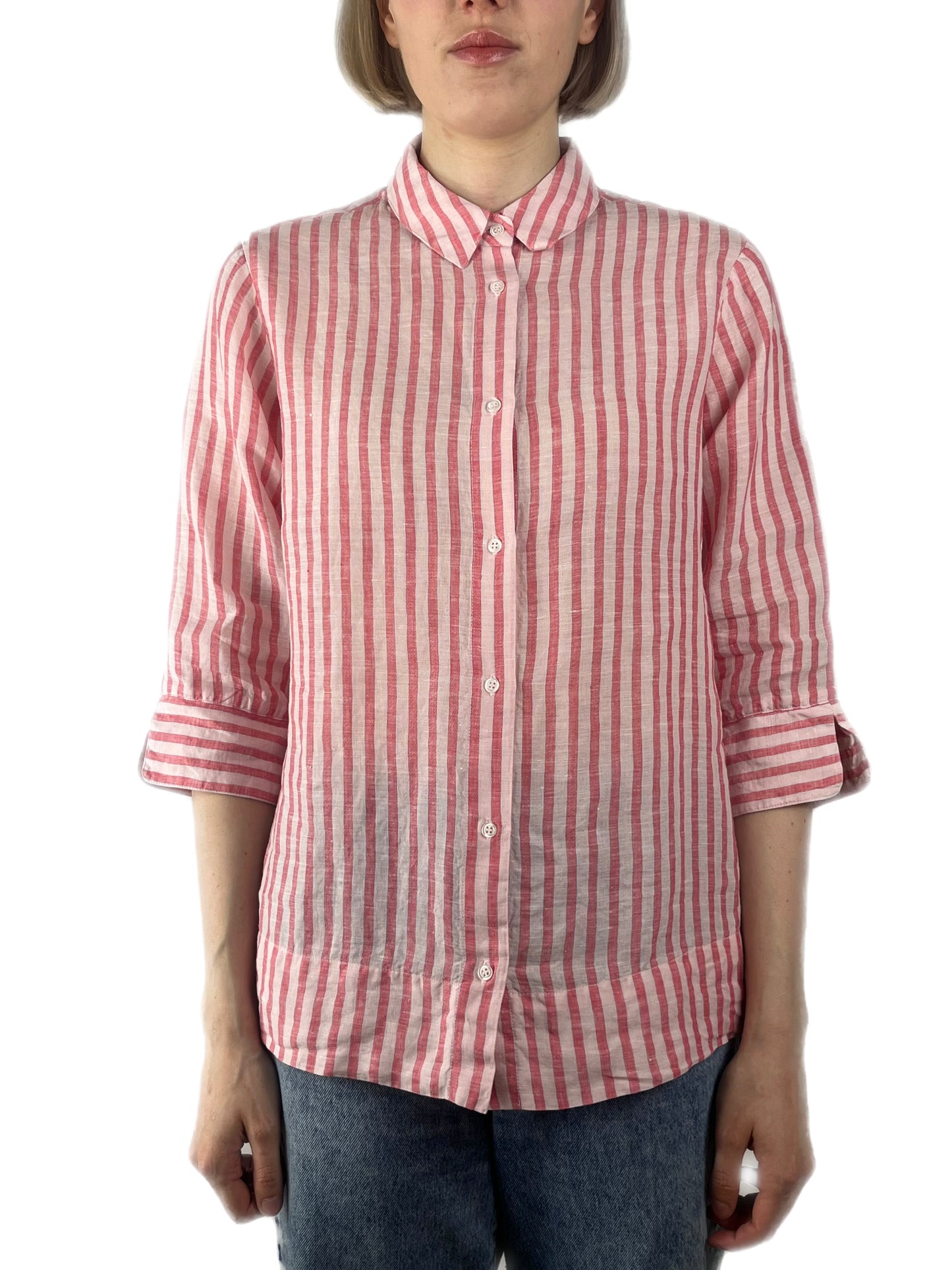 Leinen-Bluse