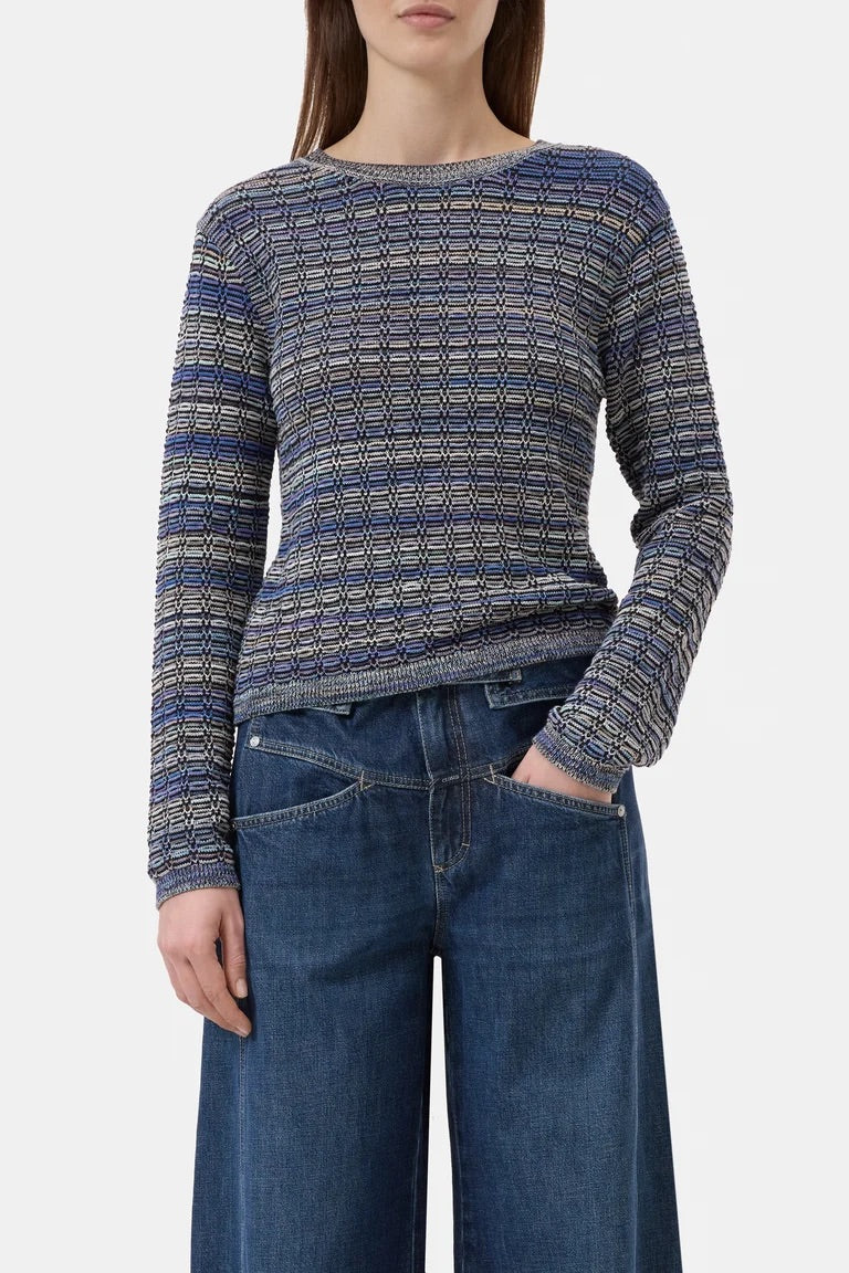 Pullover aus Baumwoll-Mix