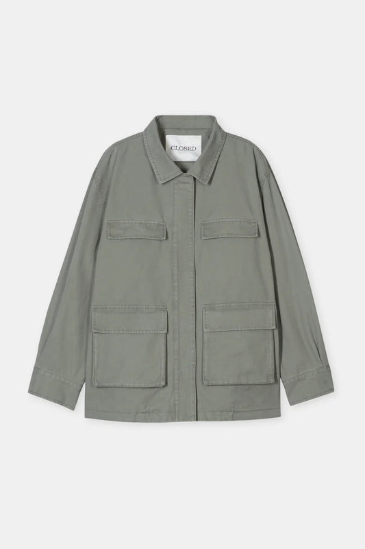 Cargo-Jacke aus Baumwolle