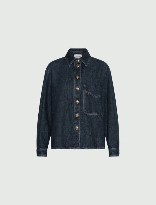 Overshirt aus Denim