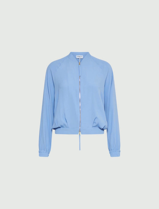 Jacke aus Krepp