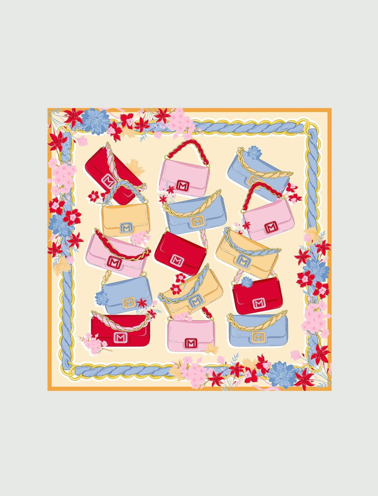 Seidentuch ( 2 Faben)