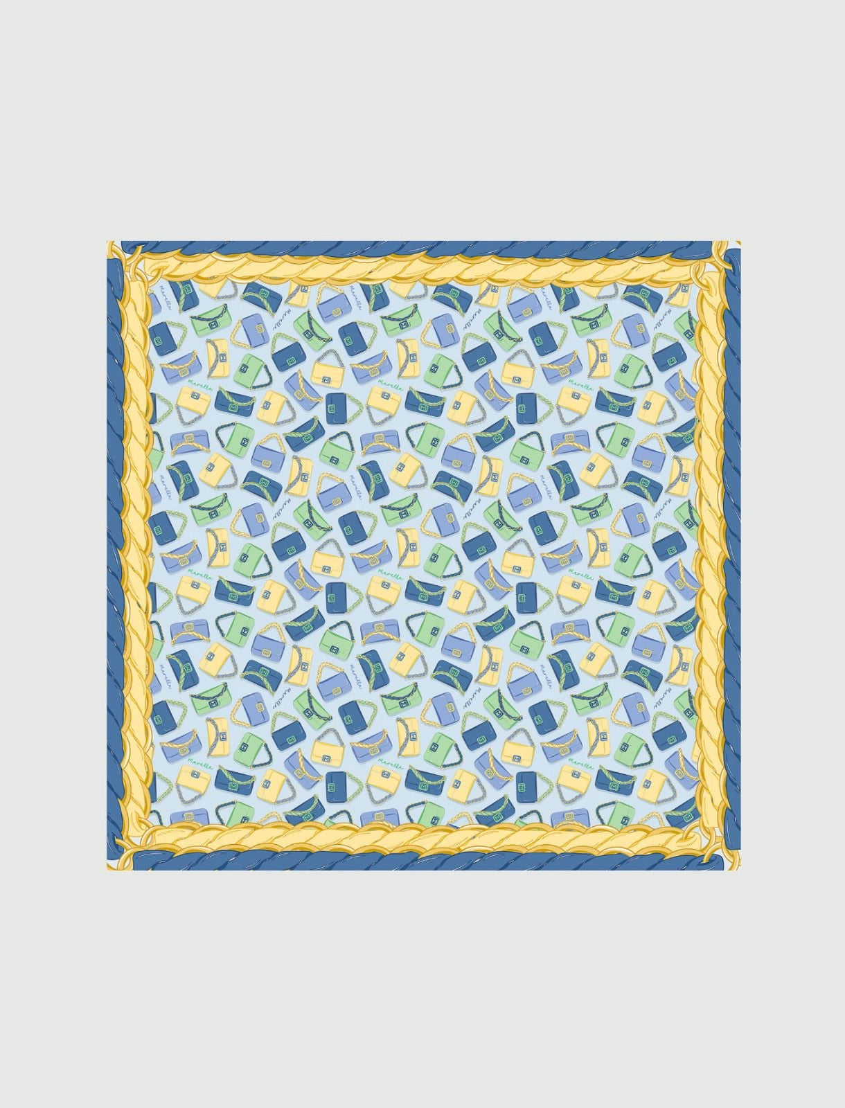 Seidentuch ( 2 Faben)