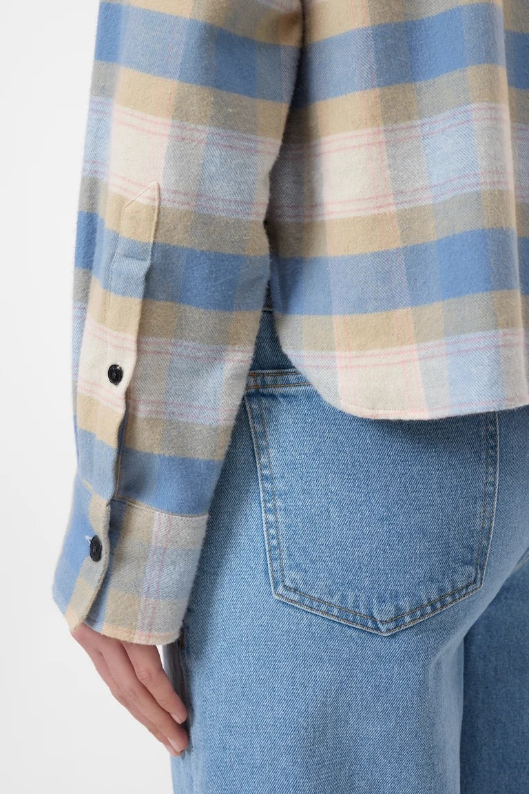 Hemdbluse aus Baumwolle