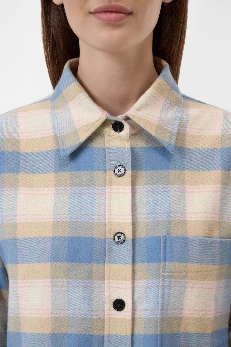 Hemdbluse aus Baumwolle