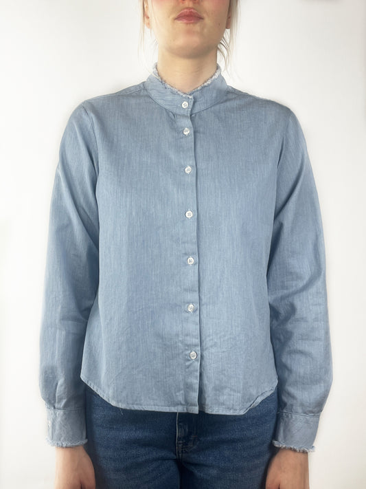 Denim-Bluse